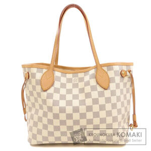 Louis Vuitton Neverfull Tote Bag Leather White